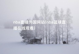 nba直播外国网站(nba篮球直播在线观看)